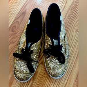 Kaye spade gold glitter meds